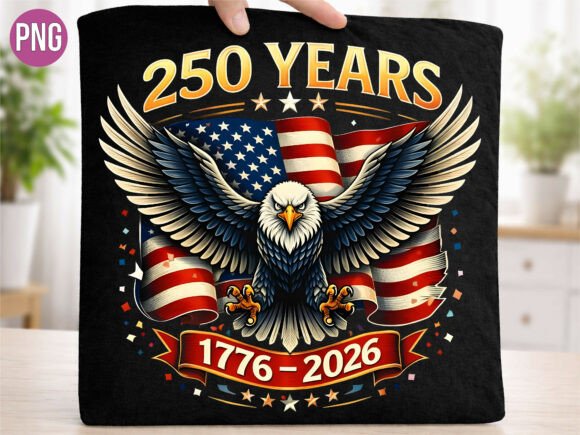 250 Years Anniversary Eagle Flag PNG: A Guide to High-Quality Digital Design