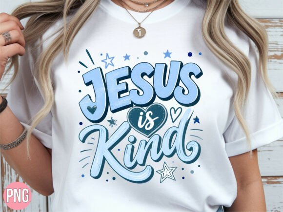Elevating Faith-Based Merchandise with the Jesus is Kind Heart Shirt T-shirt PNG