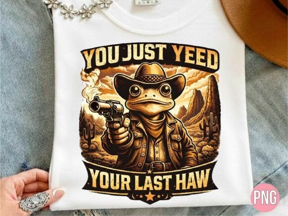Funny Cowboy Frog Western Sublimation: Elevating Digital Design for Modern Creators