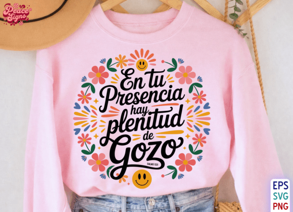 Plenitud De Gozo En Tu Presencia SVG PNG: A Guide to Quality Spanish Christian Digital Art