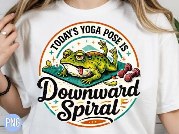 Unlocking Creativity with the Funny Frog Downward Spiral Yoga PNG: A Guide to High-Quality Digital Design